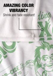 Warner Brothers Beetlejuice 2 50x60 Bio Exorcist Silky Touch Super Soft Throw Blanket in White - thumbnail 4