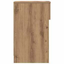 Berkfield Home Bedside Cabinets with Drawer 2 pcs Artisan Oak 20x36x60 cm in Brown - Size: 20 x 36 x 60 cm - thumbnail 7