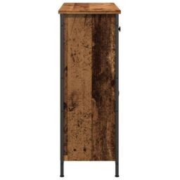 Berkfield Home Sideboard Old Wood 70x41x56 cm Engineered Wood in Brown - Size: 70 x 41 x 56 cm - thumbnail 5