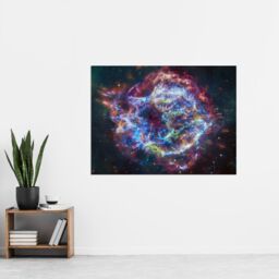 "Artery8 NASA James Webb Telescope Cassiopeia A (Cas A) Composite Art Print - Size: W18"" x H24""" - thumbnail 2