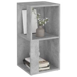 Berkfield Home Corner Cabinet Concrete Grey 33x33x67 cm Engineered Wood - Size: 33 x 33 x 67 cm - thumbnail 4