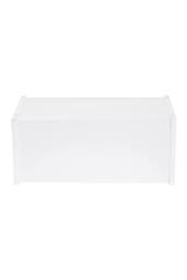 H&O Direct 12 Pack Waterproof Plastic Shoe Storage Boxes in White - thumbnail 6
