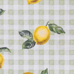 Furn Fruits Lemons Striped Indoor/Outdoor Rug in Green - Size: 120 cm x 170 cm - thumbnail 5