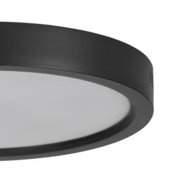 Eglo Basic LED Black Ceiling Light - thumbnail 4