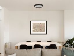 Eglo Basic LED Black Ceiling Light - thumbnail 2