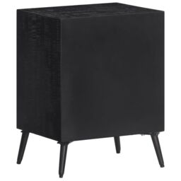 Berkfield Home Bedside Cabinet 40x30x50 cm Solid Wood Teak in Brown - Size: 40 x 30 x 50 cm - thumbnail 5