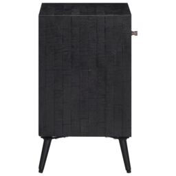 Berkfield Home Bedside Cabinet 40x30x50 cm Solid Wood Teak in Brown - Size: 40 x 30 x 50 cm - thumbnail 4