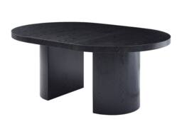 Vente-unique 4 - 12 Seater Extendable Dining Table In MDF - Black - SIDRINA - thumbnail 9