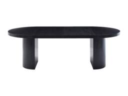Vente-unique 4 - 12 Seater Extendable Dining Table In MDF - Black - SIDRINA - thumbnail 7