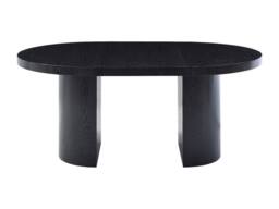 Vente-unique 4 - 12 Seater Extendable Dining Table In MDF - Black - SIDRINA - thumbnail 6