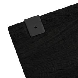 Berkfield Home Durable 5 Piece Bathroom Furniture Set Black Engineered Wood - thumbnail 7