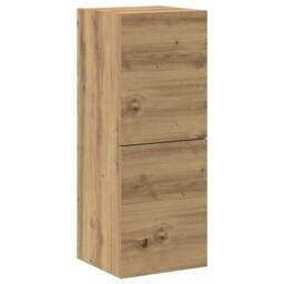 Berkfield Home Classic 4 Piece TV Cabinet Set Wall-mounted Artisan Oak Engineere in Brown - thumbnail 6