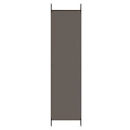 Berkfield Home 3-Panel Room Divider Anthracite 150x220 cm Fabric in Black - thumbnail 6
