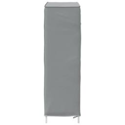 Berkfield Home Shoe Cabinet Grey 60.5x30x97 cm Non-woven Fabric - thumbnail 8