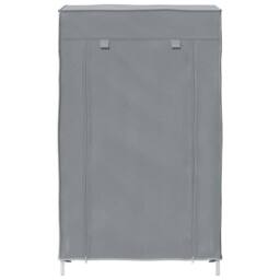 Berkfield Home Shoe Cabinet Grey 60.5x30x97 cm Non-woven Fabric - thumbnail 7