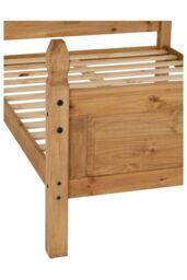 Seconique Corona 5' King Bed High Foot End in Natural - thumbnail 5