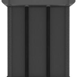Berkfield Home 9-Cube Display Shelf with Boxes Grey 103x30x107.5 cm Fabric - thumbnail 5