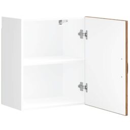 Berkfield Home Kitchen Wall Cabinet Lucca Old Wood Engineered Wood in Brown - thumbnail 6