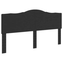 Berkfield Home Bed Frame with Headboard Black 180 x 200 cm Solid Pine Wood - thumbnail 6