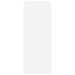 Berkfield Home Shoe Cabinet with 2 Flip-Drawers White 60x42x108 cm - Size: 60 x 42 x 108 cm - thumbnail 7