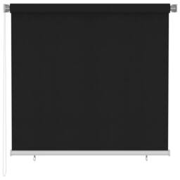 Berkfield Home Outdoor Roller Blind 160x140 cm Black - thumbnail 2