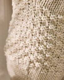 Dibor Set of 4 White Sparkle Knit Pom Pom Xmas Gift Christmas Stocking - Size: 4 Pack - thumbnail 3