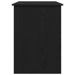 Berkfield Home Desk Black Oak 100x55x75 cm Engineered Wood - Size: 100 x 55 x 75 cm - thumbnail 6