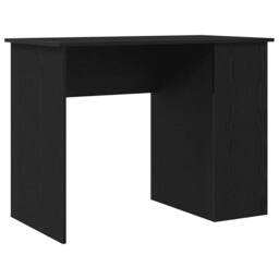 Berkfield Home Desk Black Oak 100x55x75 cm Engineered Wood - Size: 100 x 55 x 75 cm