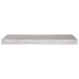 Berkfield Home Durable Floating Wall Shelves 2 pcs Concrete Grey 60x23.5x3.8 cm MDF - thumbnail 5