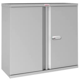 Phoenix Safe Company Steel Storage Cupboard in Grey with Electronic Lock, SCL0891GGE, 187L - Size: 800mm