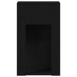 Berkfield Home Computer Tower Stand with Drawer Black 30x44x74 cm - Size: 30 x 44 x 74 cm - thumbnail 6