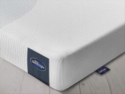 Silentnight Memory 3 Sleep Rolled Soft Foam Mattress in White - Size: Super King - thumbnail 1