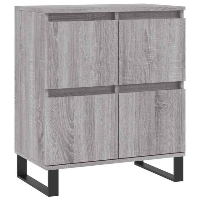 Berkfield Home Sideboard Grey Sonoma 60x35x70 cm Engineered Wood - Size: 60 x 35 x 70 cm - image 1