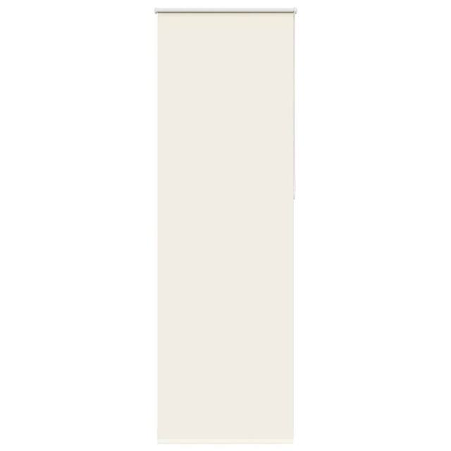 Berkfield Home Roller Blind Blackout Coffee 130x210 cm Fabric Width 126.6 cm Pol… in Off-White - image 1
