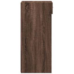 Berkfield Home Sideboard Brown Oak 45x42.5x93 cm Engineered Wood - thumbnail 5