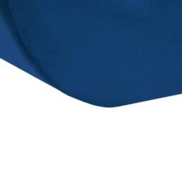 Wyld and Coco Navy Velvet S-Shape Pouffe in Blue - thumbnail 8