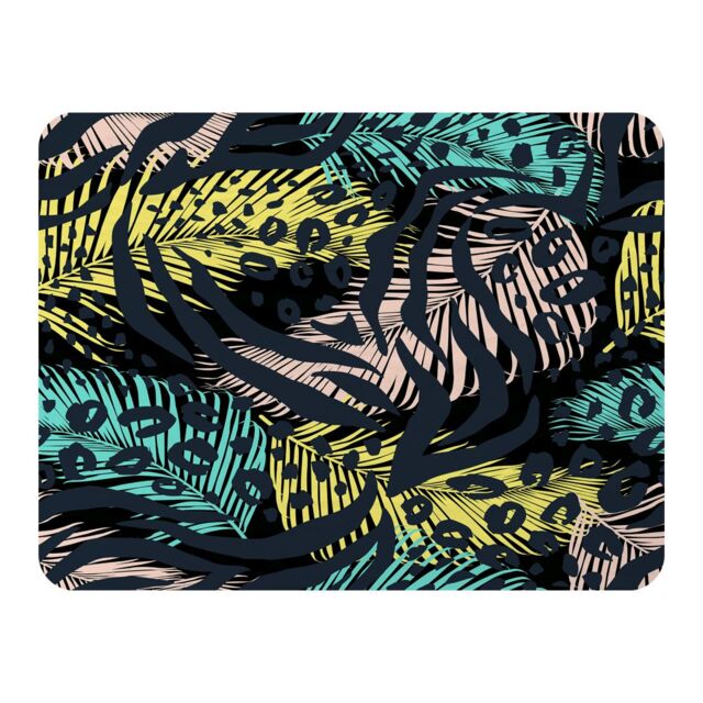 Benjamin Tate Design Animal & Tropical Print Blanket in Natural - Size: 120 cm x 150 cm - image 1