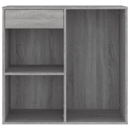 Berkfield Home Cosmetic Cabinet Grey Sonoma 80x40x75 cm Engineered Wood - Size: 80 x 40 x 75 cm - thumbnail 3