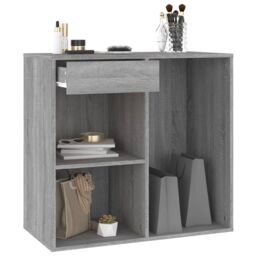 Berkfield Home Cosmetic Cabinet Grey Sonoma 80x40x75 cm Engineered Wood - Size: 80 x 40 x 75 cm - thumbnail 6
