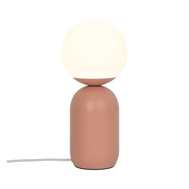 Nordlux Notti Table Lamp Terracotta Metal Livingroom E14 Switch - image 1