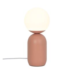Nordlux Notti Table Lamp Terracotta Metal Livingroom E14 Switch - thumbnail 2