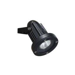 Netlighting Helio Aluminium 1 Light Outdoor Spotlight Black IP65 GU10 - thumbnail 1