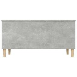 Berkfield Home Coffee Table Concrete Grey 90x44.5x45 cm Engineered Wood - thumbnail 7