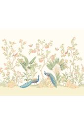 Origin Murals Peacock Garden Wall Mural - Size: W300 cm x H240 cm - thumbnail 2