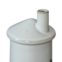 Lemon Pavilion Furniture and Decor Rhea Medium Lighthouse Tealight Candle Holder - L11xW11xH23 cm - White - thumbnail 4