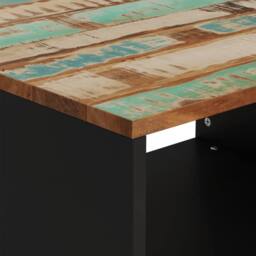 Berkfield Home Coffee Table 60x50x40 cm Solid Wood Reclaimed - Size: 60 x 50 x 40 cm - thumbnail 5