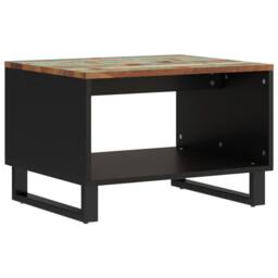 Berkfield Home Coffee Table 60x50x40 cm Solid Wood Reclaimed - Size: 60 x 50 x 40 cm - thumbnail 1