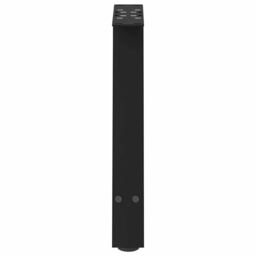 Berkfield Home Coffee Table Legs A-Shaped 2 pcs Black¬†38x(42-43) cm Steel in Black - thumbnail 6
