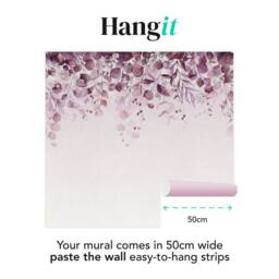 Superfresco Easy Botanical Cascade Purple Print To Order 3m x 2.8m Mural - thumbnail 3