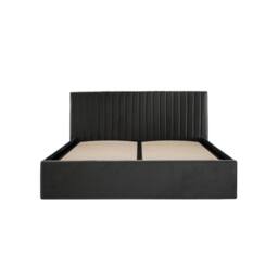 Lemon Pavilion Furniture Berlin Ottoman Double Bed Frame (Pack of 2) - L203 x W154 x H89 cm in Black - thumbnail 2